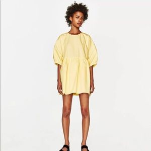 Zara Yellow Dress NWT